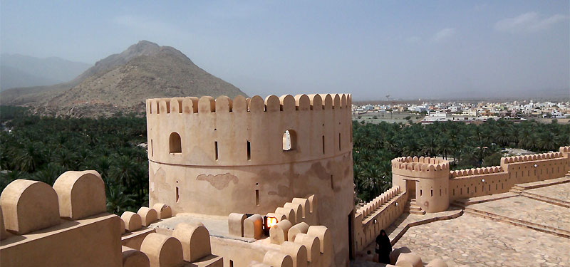 Blick von der Festung Nakhl